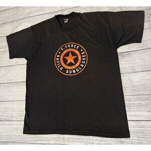 Vintage Safilo Sunglasses T Force Graphic T Shirt Size XL Promotional Read